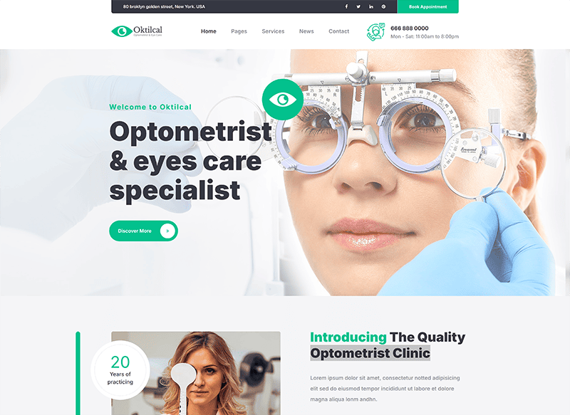 oktilcal optometrist